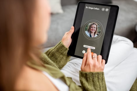 Texas Foot Surgeons Telemedicine on iPad